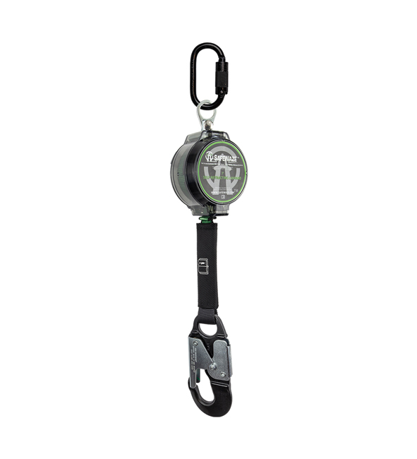 7' Web Retractable with Aluminum Snap Hook from Columbia Safety