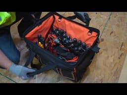 Klein Tools Tool Bag, Tradesman Pro Wide-Open Tool Bag, 42 Pockets, 16-Inch (55469)