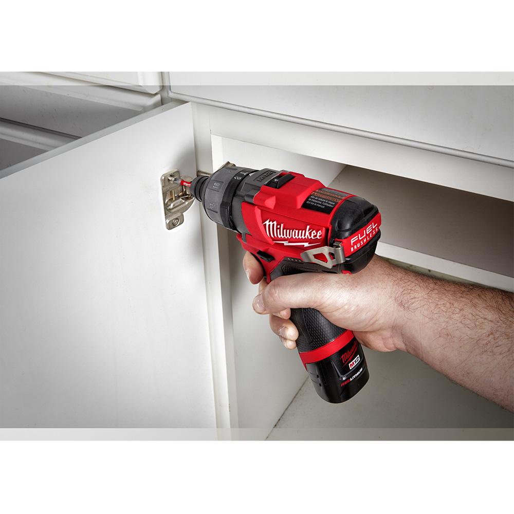 Milwaukee M12 FUEL 1/4 Inch Hex 2Speed Screwdriver Kit