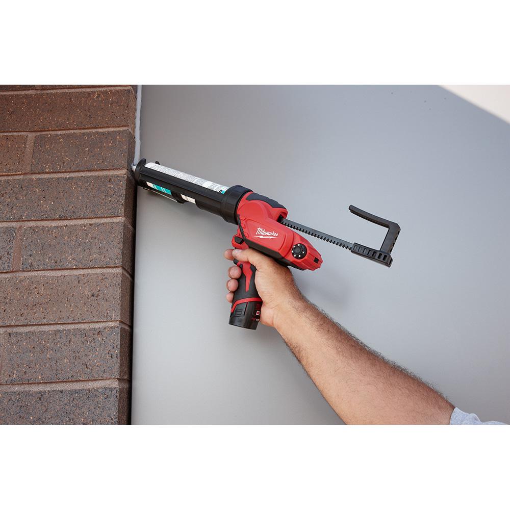 Milwaukee M12 Caulk and Adhesive Gun Kit (10 oz.)