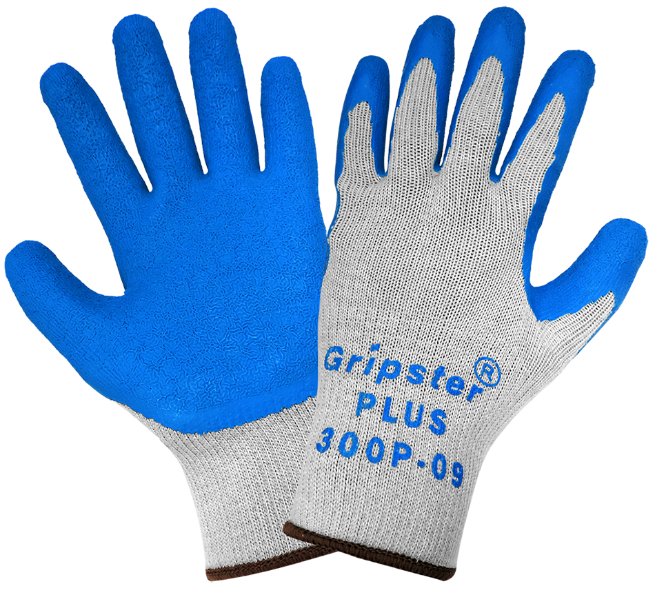 Gripster Plus Premium Etched Rubber Gloves (12 Pair)