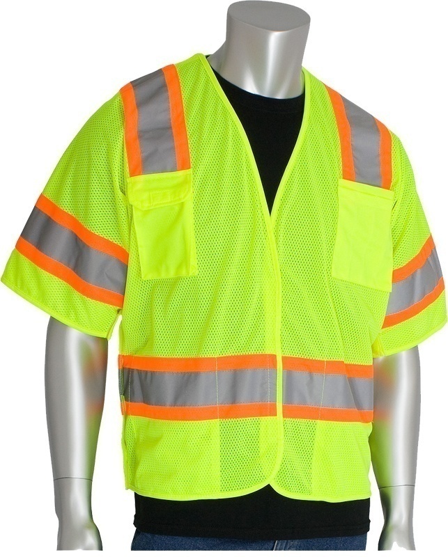 PIP ANSI Class 3 Breakaway Yellow Vest
