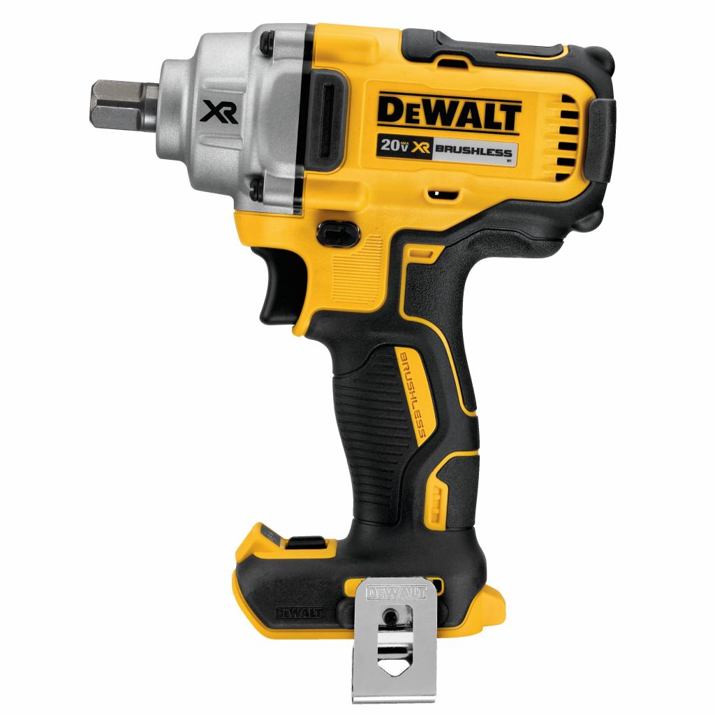 DeWALT 20V MAX XR 1/2 Inch Cordless Impact Wrench with Detent Pin Anvil