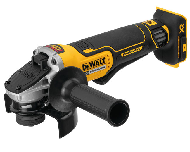 DeWALT 20V MAX XR Flathead Paddle Switch Small Angle Grinder with