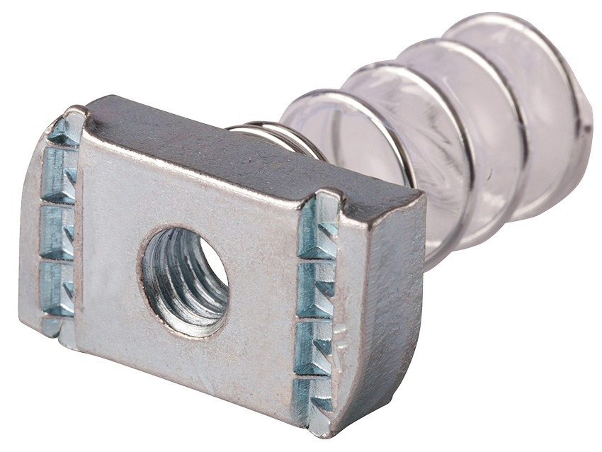 Izzy Industries Galvanized Spring Nuts (100 Pack)