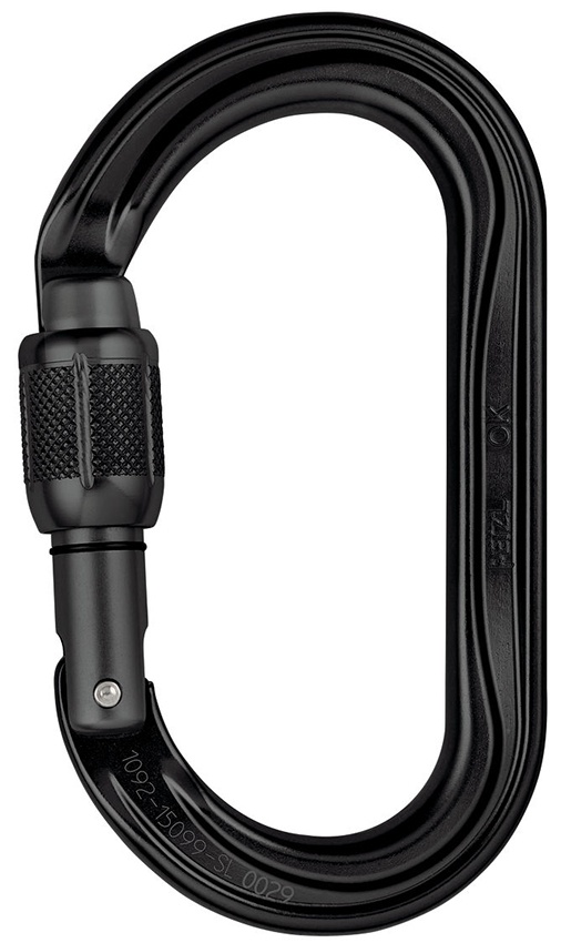 Petzl OK Aluminum Oval Carabiner