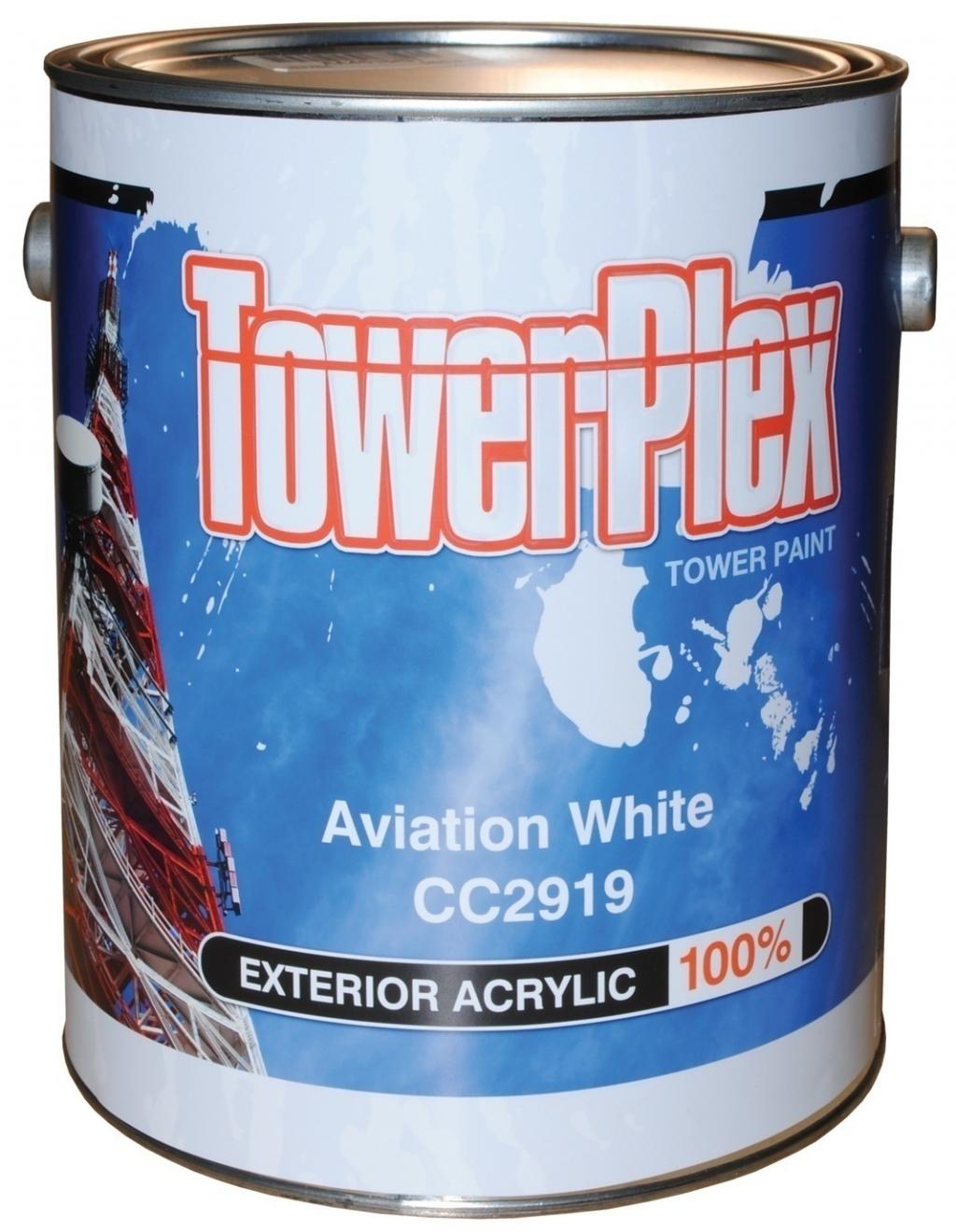 TowerPlex Aviation White Tower Paint (5 Gallons)