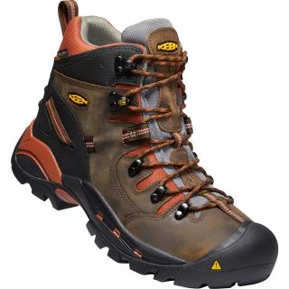 Keen Men's Pittsburgh 6 Inch Waterproof Boot (Soft Toe)