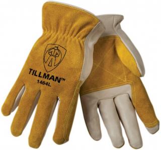 Tillman 1464 Welding Driver Gloves with Added Split Cowhide Palms