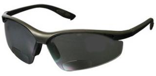Bouton Mag Readers Safety Glasses with Gray Lens and Black Frame