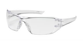Bouton Captain Safety Glasses with Clear Lens and Clear Temple