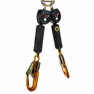 3M DBI-SALA Class 1 Direct Mount Nano-Lok Personal Twin-Leg Self-Retracting Lifeline with Aluminum Snap Hook