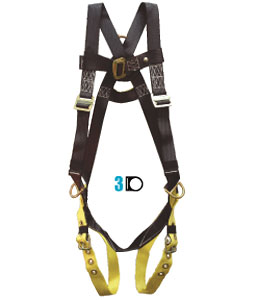 Elk River Universal 3 D-Ring Harness with Steel D-Rings