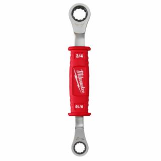 Milwaukee Lineman's 2-in-1 Insulated Ratcheting Box Wrench