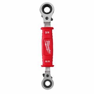 Milwaukee Lineman's 4-in-1 Insulated Ratcheting Box Wrench