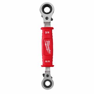 Milwaukee Lineman's 4-in-1 Insulated Ratcheting Box Wrench