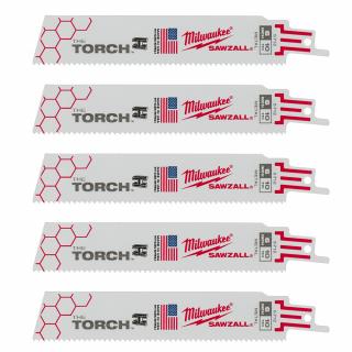 Milwaukee 10 TPI Metal Demolition Torch SAWZALL Blade (5 Pack)