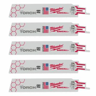 Milwaukee 24 TPI Metal Demolition Torch SAWZALL Blade (5 Pack)