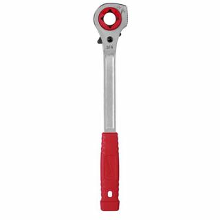Milwaukee Lineman's High-Leverage Ratcheting Wrench with Milled Face