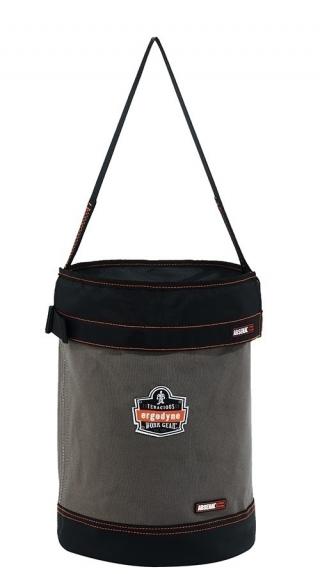 Ergodyne 5930 150 lb Arsenal Leather Bottom Canvas Bucket 