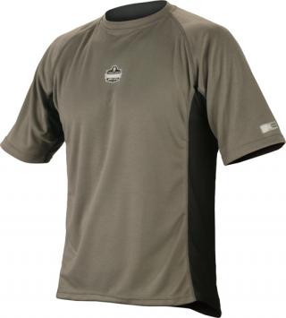 Ergodyne 6420 CORE Performance Work Wear Short Sleeve Gray T-Shirt