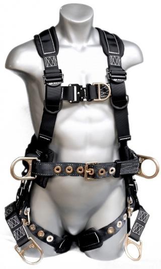 Fits Small to Large Elk River 62432 WindEagle Polyester/Nylon 4 D-Ring Harness with Quick Connect Buckles 