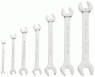 Klein Tools 68452 Open-End 7 Piece Wrench Set with Pouch