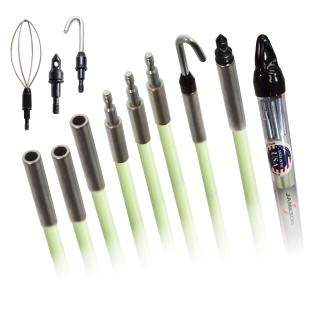 Jameson Installer's Fiberglass Glow Fish Rod 35 Foot Kit