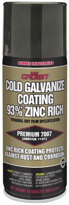 Crown 7007 Aerosol Zinc Rich Cold Galvanizing Compound (12 Pack)