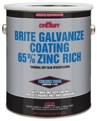 7008G Crown Brite Galvanizing Compound - 1 Gallon