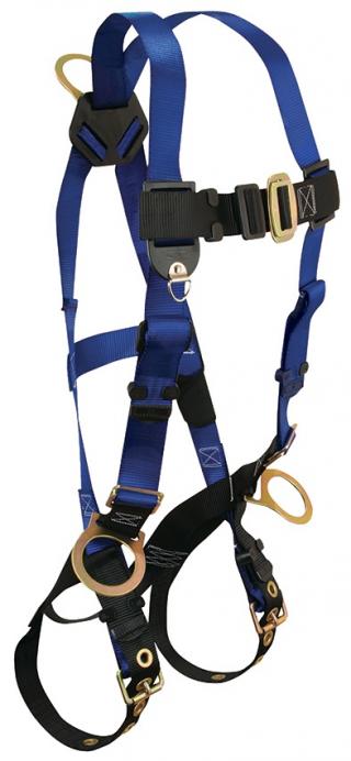 FallTech Contractor 3 D-Ring Climbing Harness