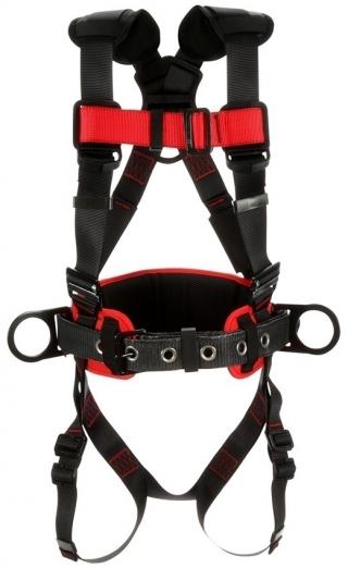 Protecta Construction Style Positioning Harness with Mating & Pass-Thru Buckles