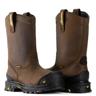 Thorogood Infinity FD Series 11 Inch Studhorse Waterproof Safety Toe Pull-On Wellington Boots
