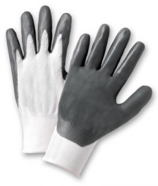 West Chester Flat Nitrile Palm Coated Nylon Gloves
