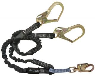 FallTech Heavyweight Twin Leg Shock Absorbing Lanyard