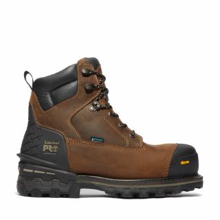 Timberland PRO Men's Boondock HD 6 Inch Composite Toe Waterproof Work Boots