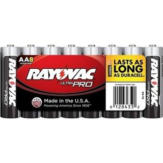 Rayovac Alkaline AA Batteries (8 Pack)