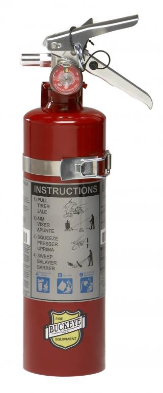 Buckeye ABC 2-1/2 lb Fire Extinguisher with Vehicle Mount