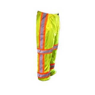 Dickie P1300 Class E Lime Mesh Pants with 2 Inch Striping