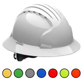 JSP 6161 Evolution Deluxe Full Brim Hard Hat