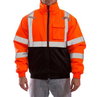Tingley Orange Bomber II Jacket with Hood