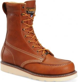 Carolina Amp USA 8 Inch Moc Toe Men's Work Boots