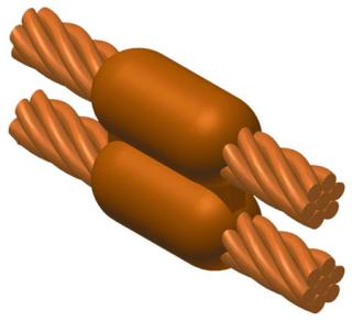 Cadweld Cable to Cable Parallel Splice