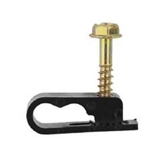 Custom Tool Supply Dual RG6 Screw Clip (100 Pack)