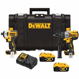 DeWALT 20V MAX Cordless Brushless XR 2-Tool Combo Kit with ToughSystem