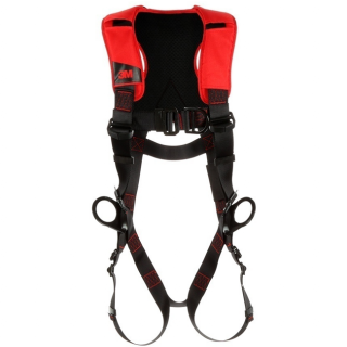 3M Protecta 4 D-Ring Comfort Vest-Style Climbing Harness with Pass-Through Leg Connections