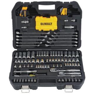 DeWALT 142 Piece 1/4 Inch and 3/8 Inch Drive Mechanics Tool Set