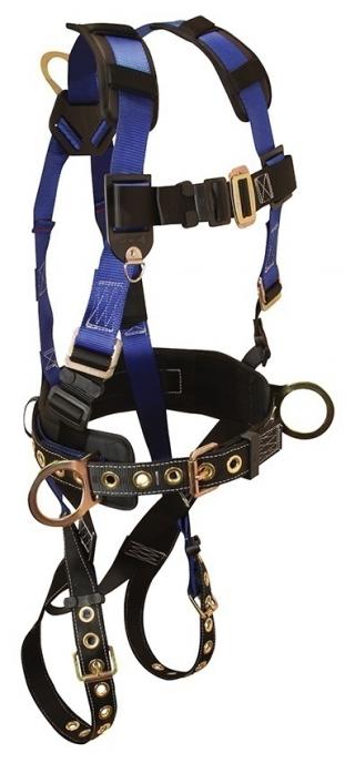 FallTech Contractor Belted 3 D-Ring Harness