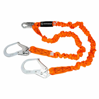 Safewaze V-Line 6' Stretch Internal Energy Absorbing Lanyard 