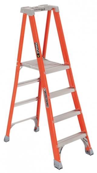 Louisville Ladder Fiberglass Pinnacle Pro Platform Step Ladder, Type IA